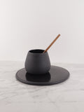 BLCK cup & plate