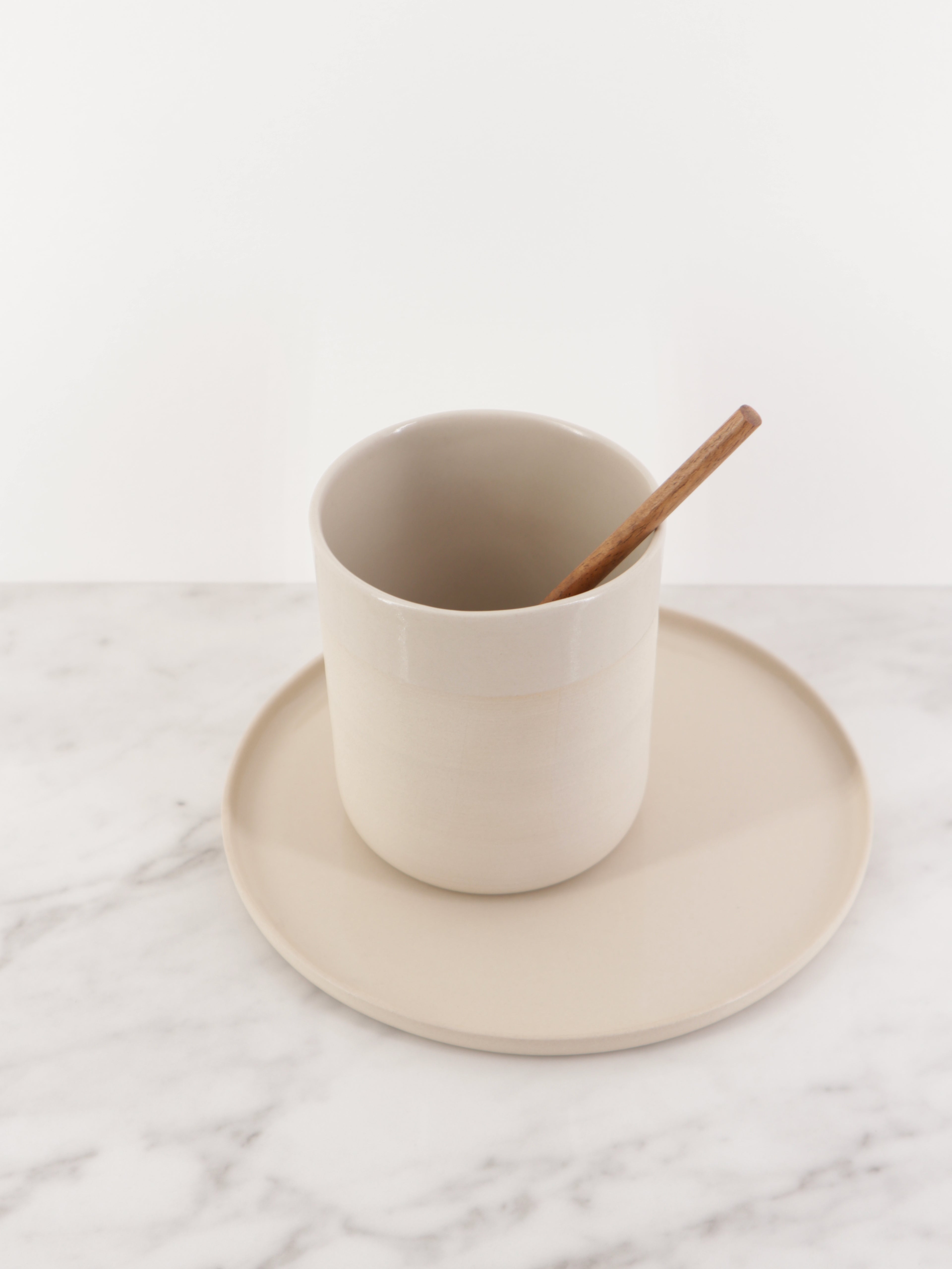 Mug L/NUM Creme