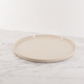 Plate L/NUM Creme Medium
