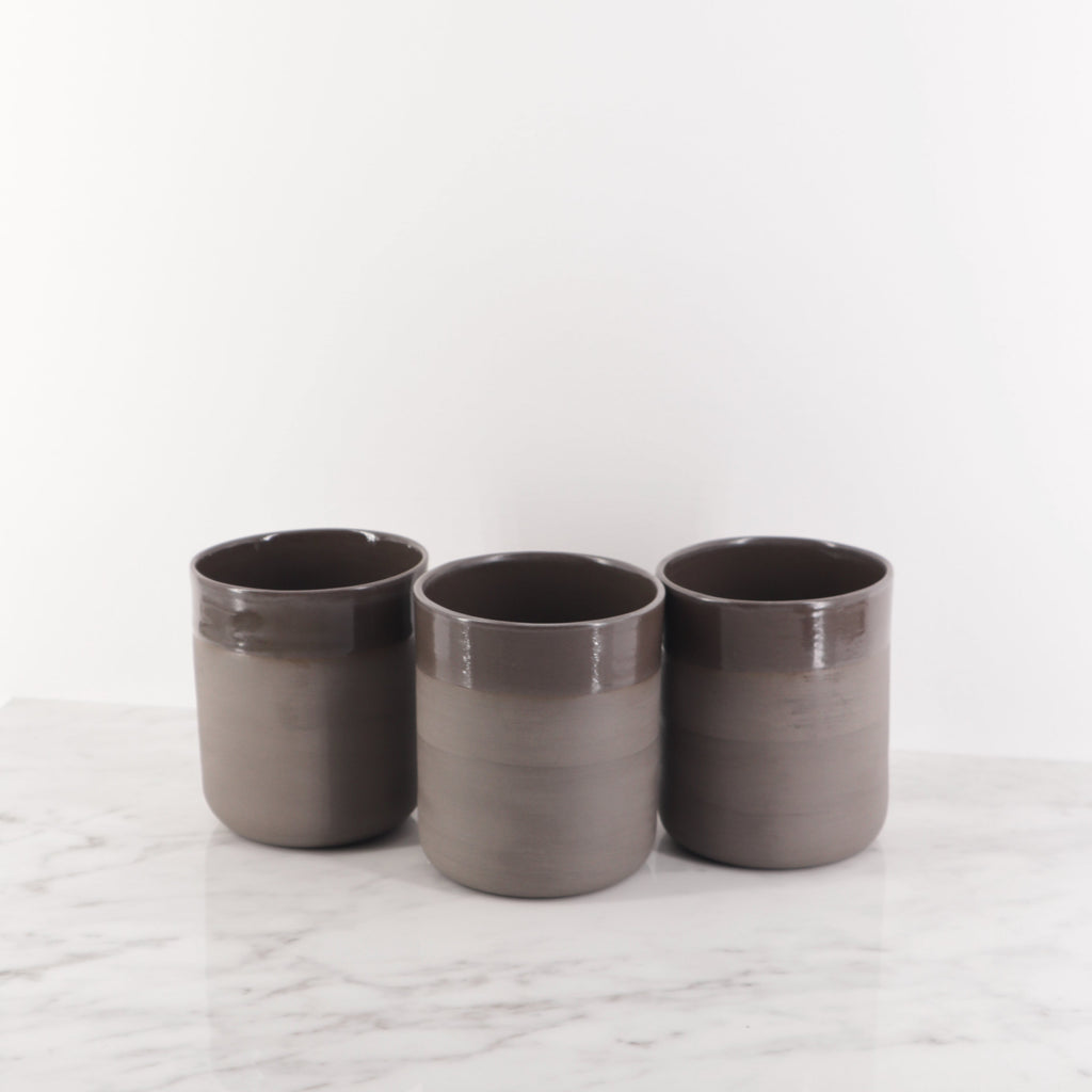 Mug L/NUM Grey-Brown
