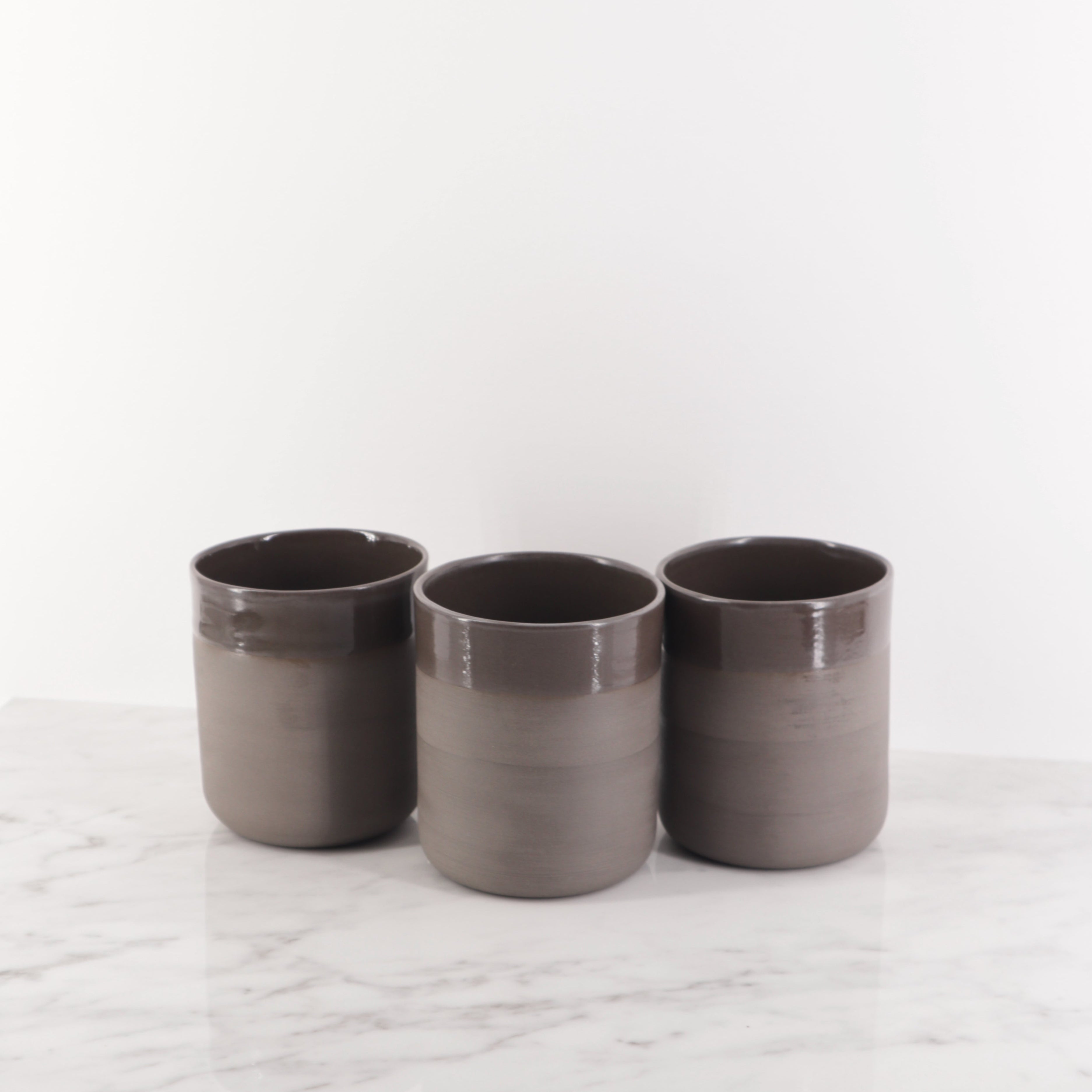 Mug L/NUM Grey-Brown