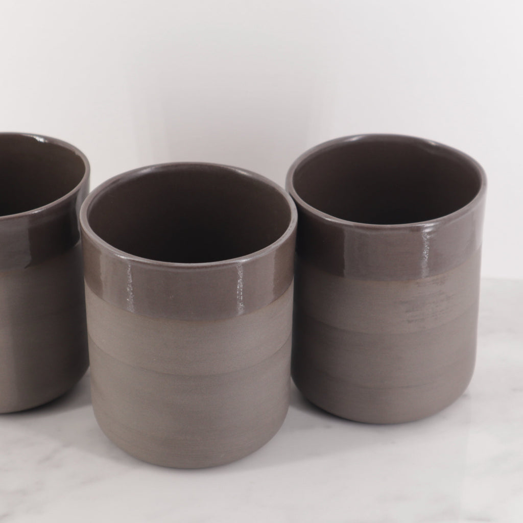 Mug L/NUM Grey-Brown