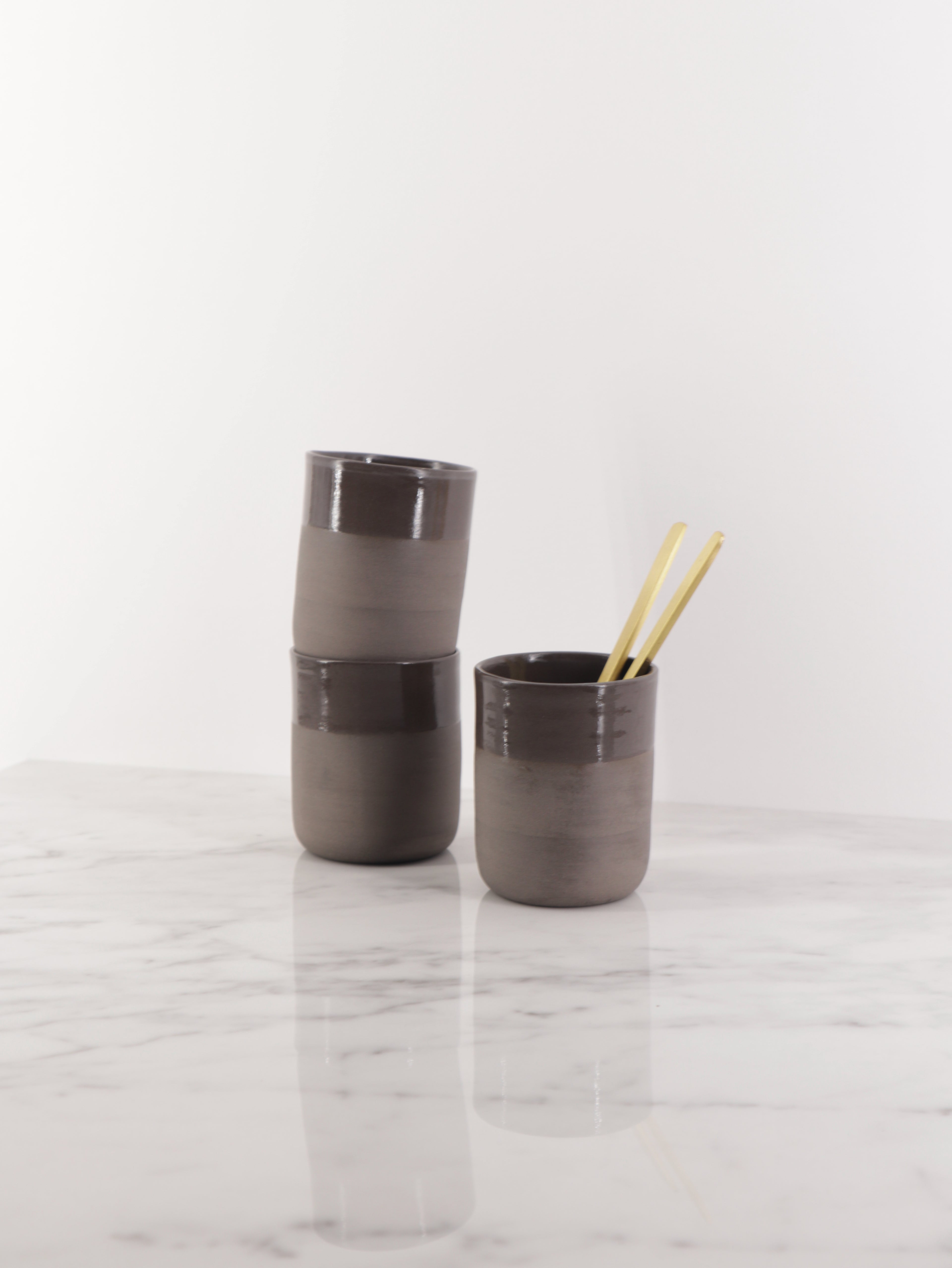 Espresso Cup L/NUM Grey-Brown