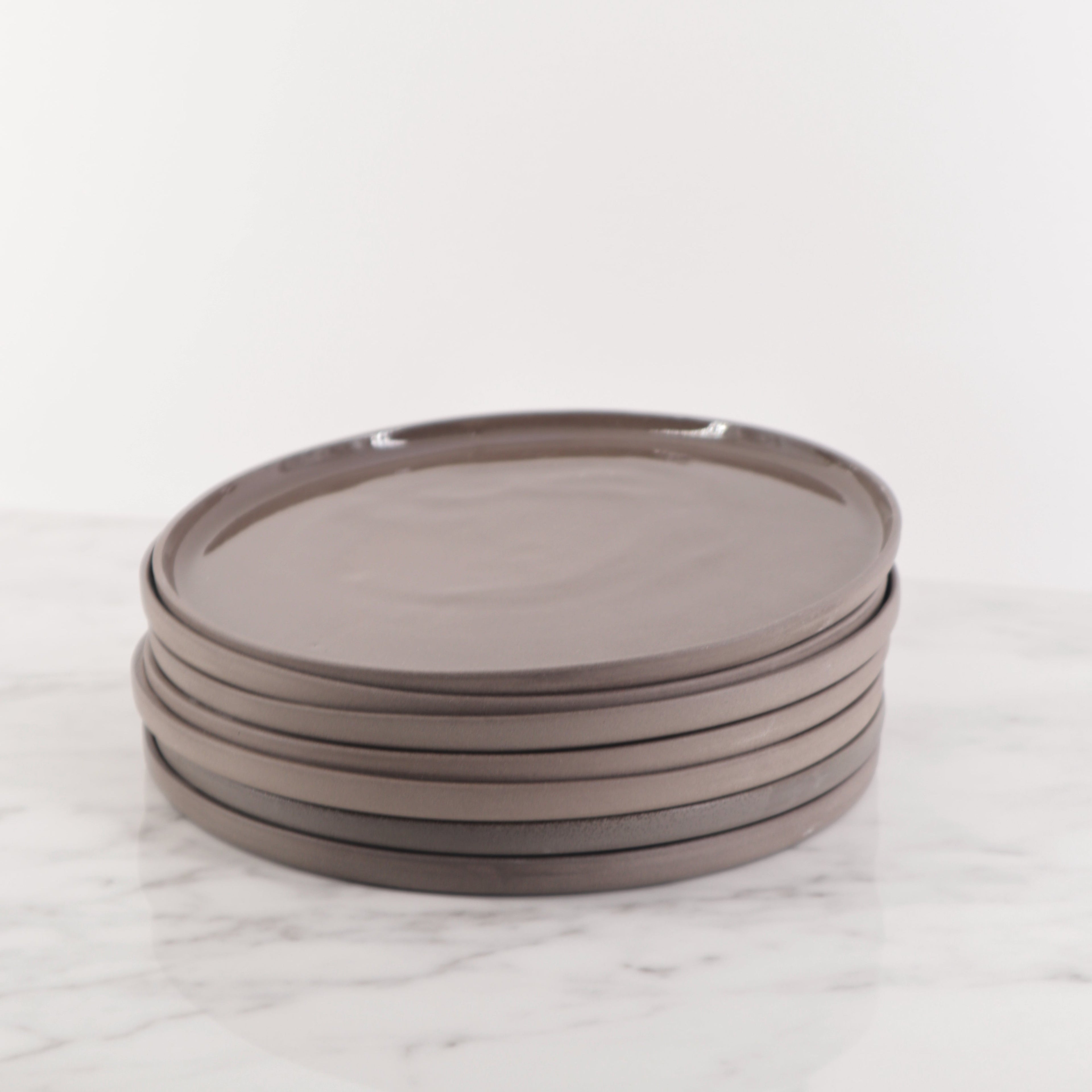 Plate L/NUM Grey-Brown Small