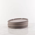 Plate L/NUM Grey-Brown Small
