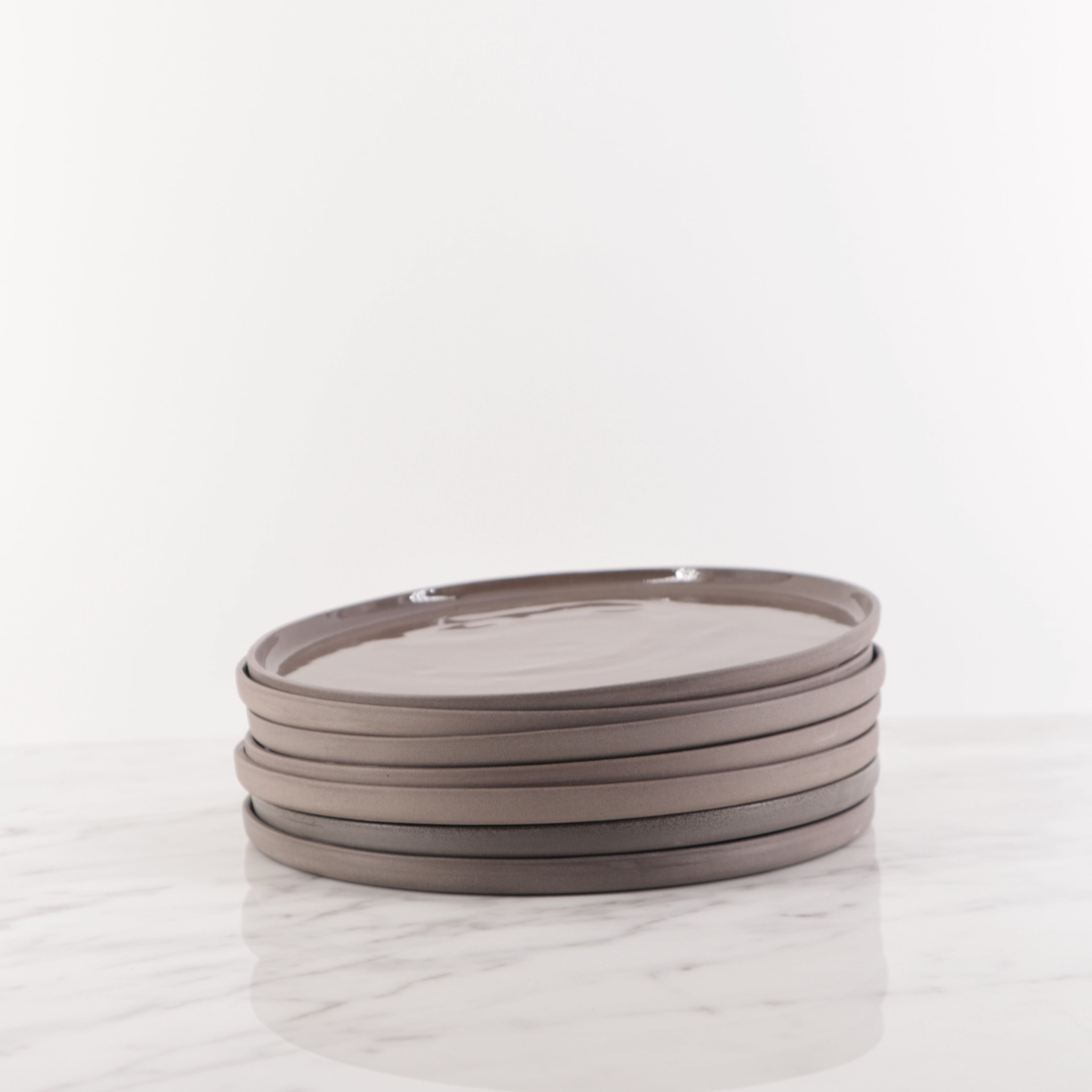 Plate L/NUM Grey-Brown Small