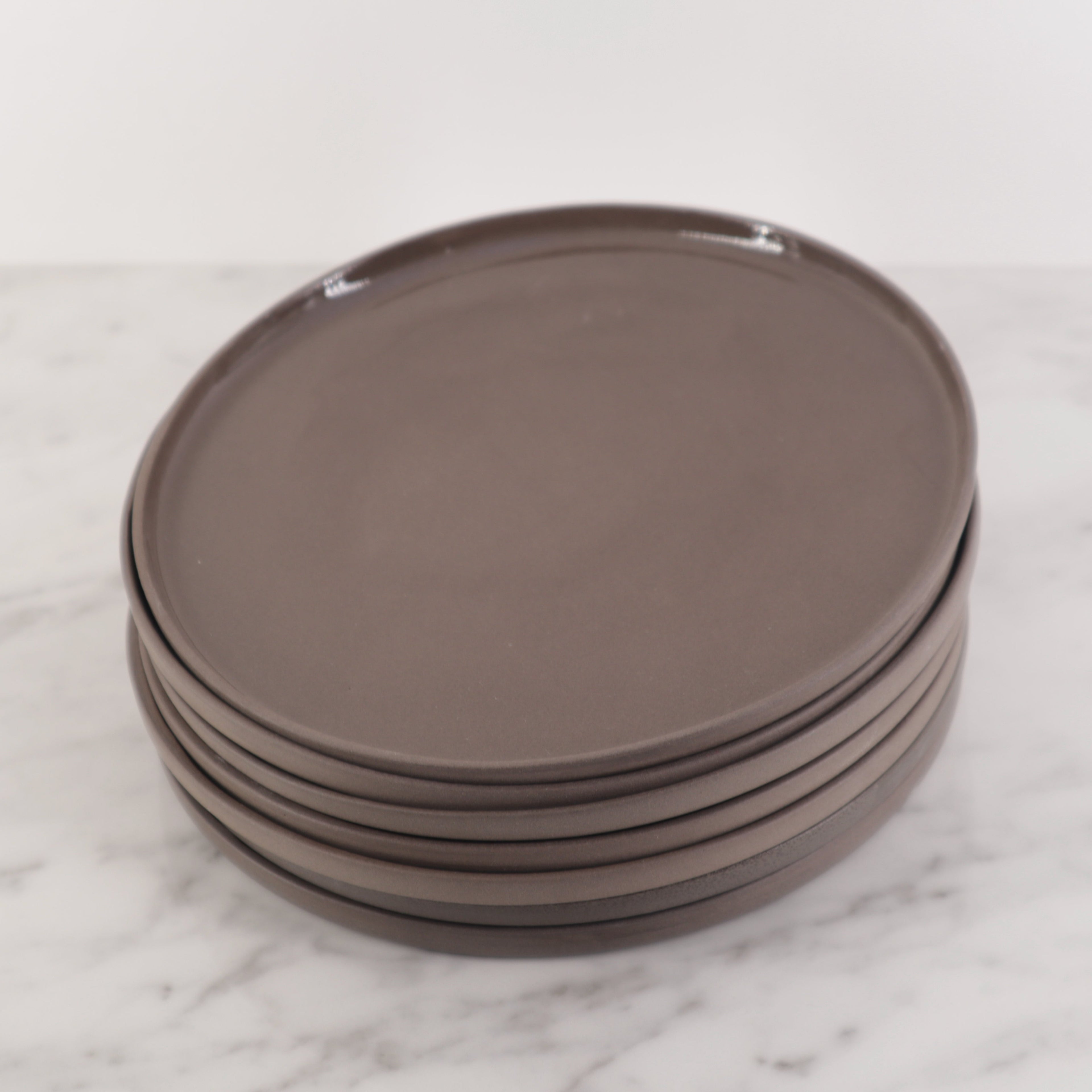 Plate L/NUM Grey-Brown Small