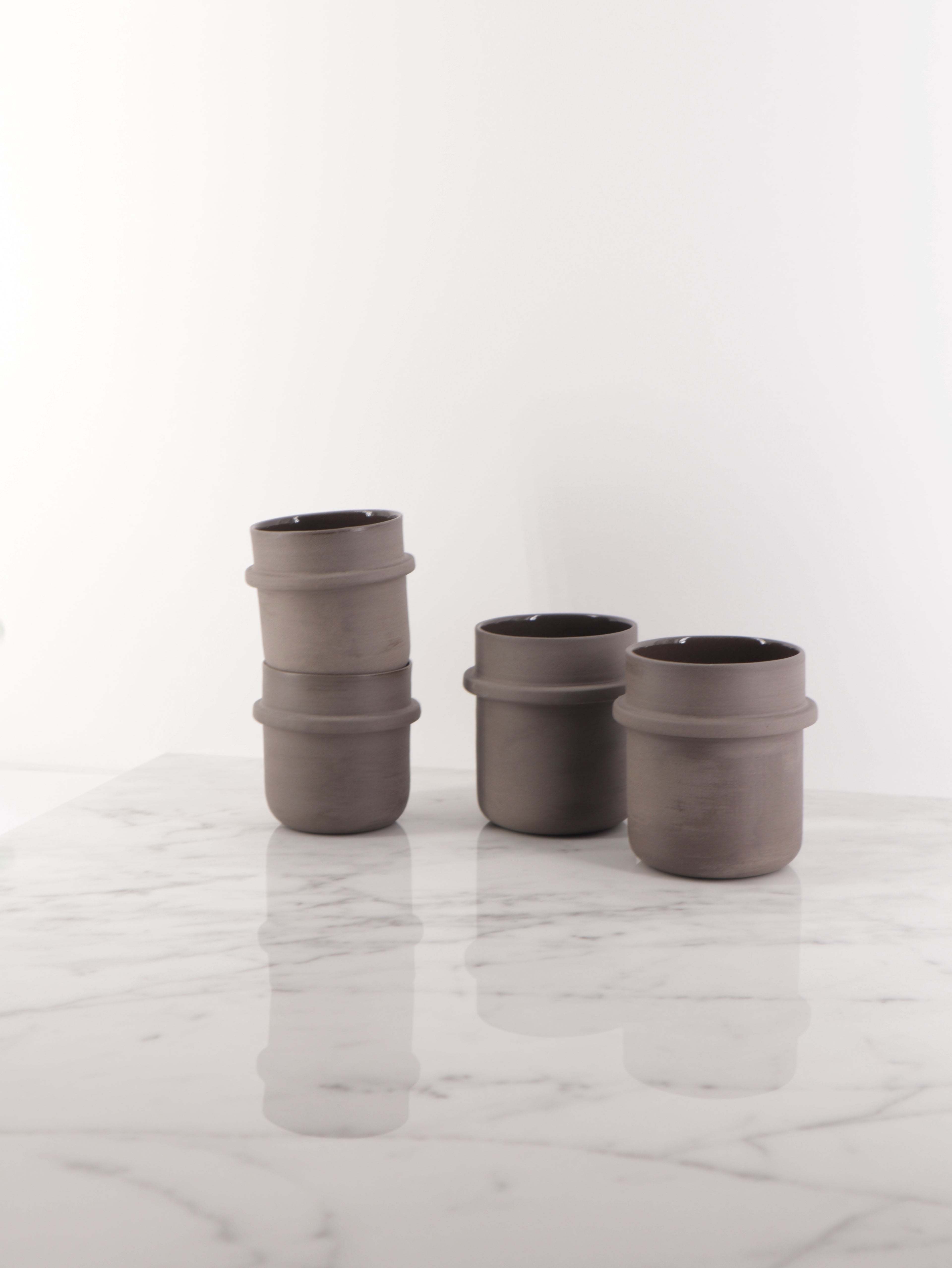 Cup FI/KA High Grey-Brown