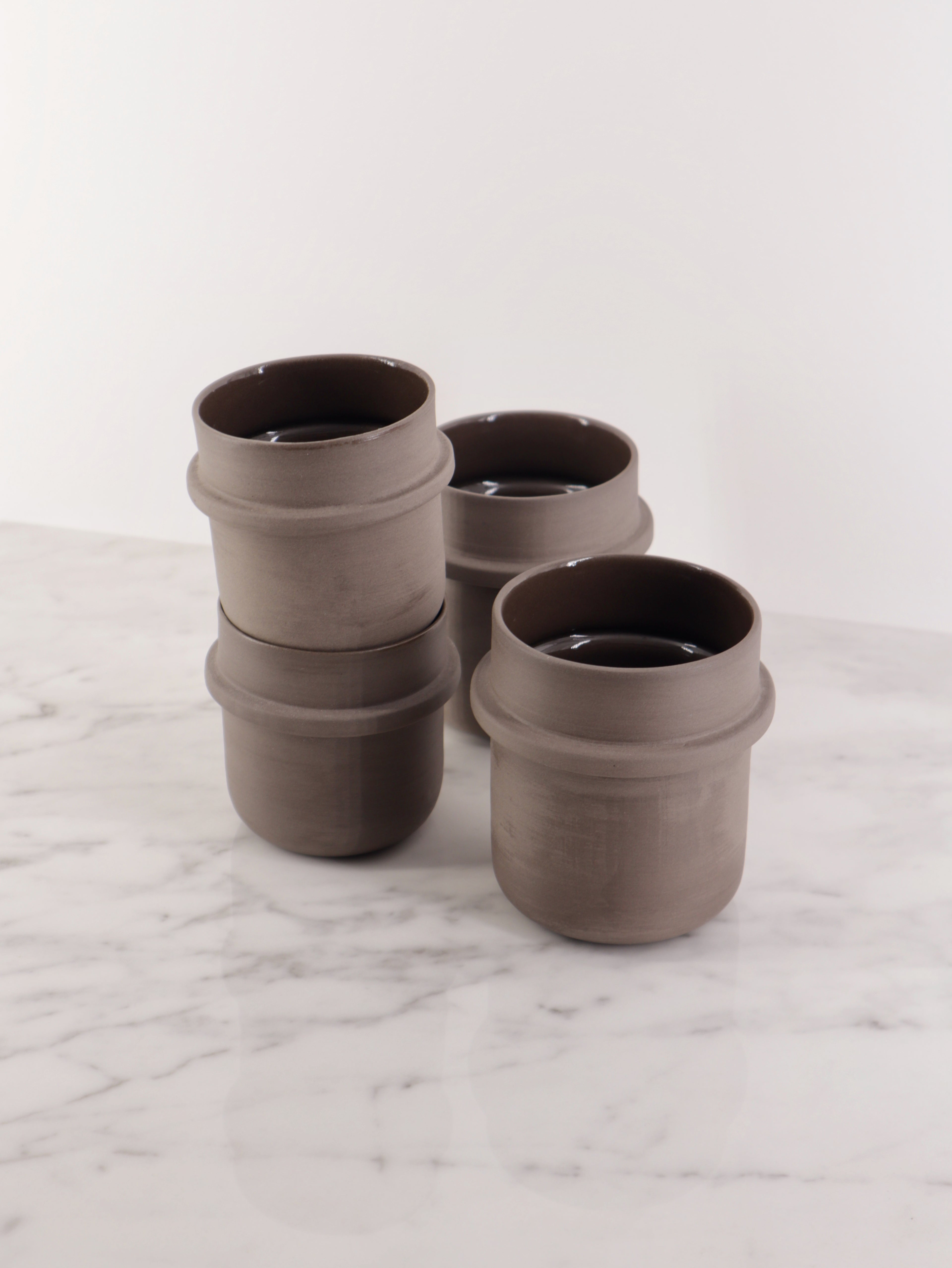 Cup FI/KA High Grey-Brown