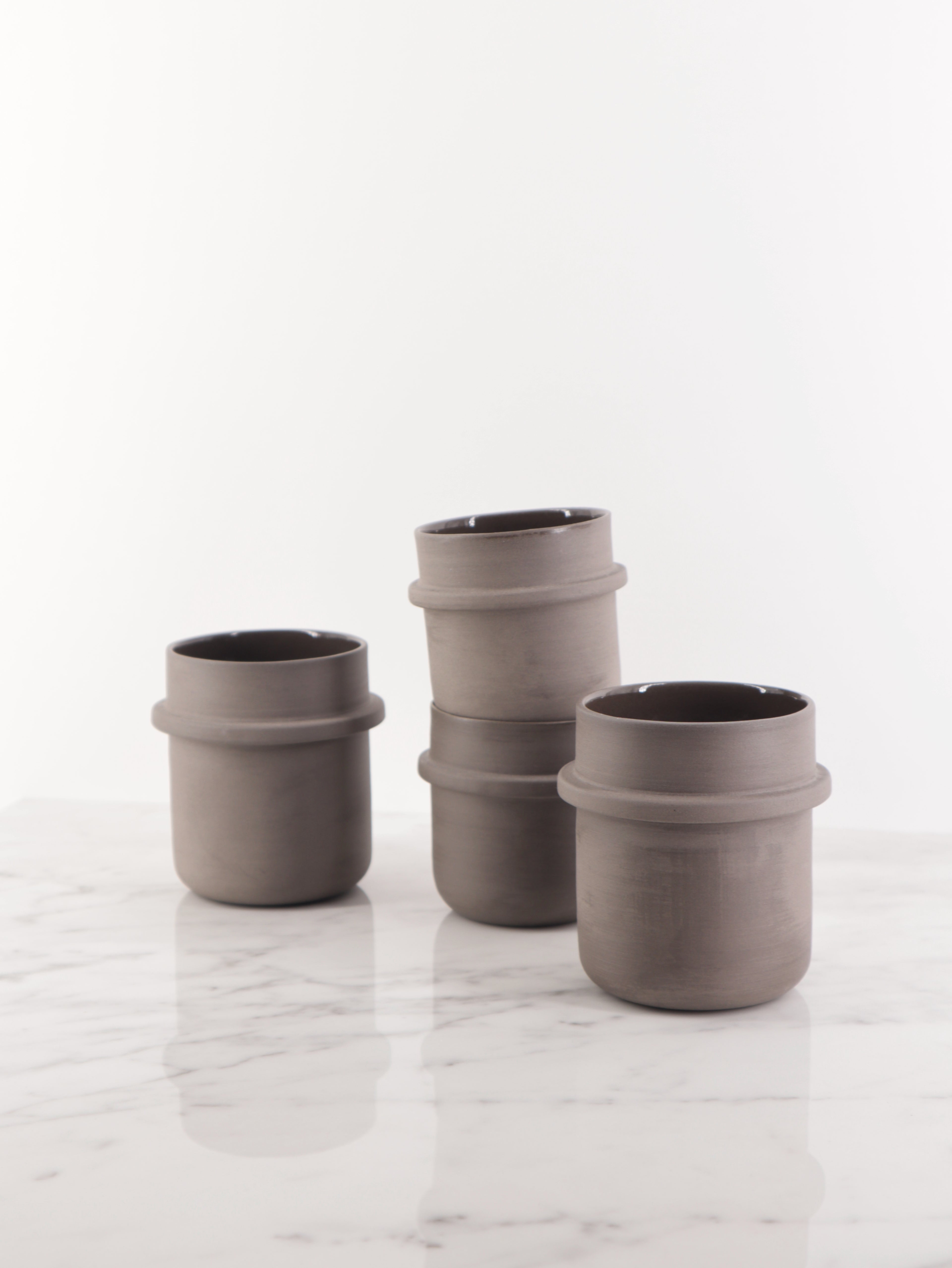 Cup FI/KA High Grey-Brown