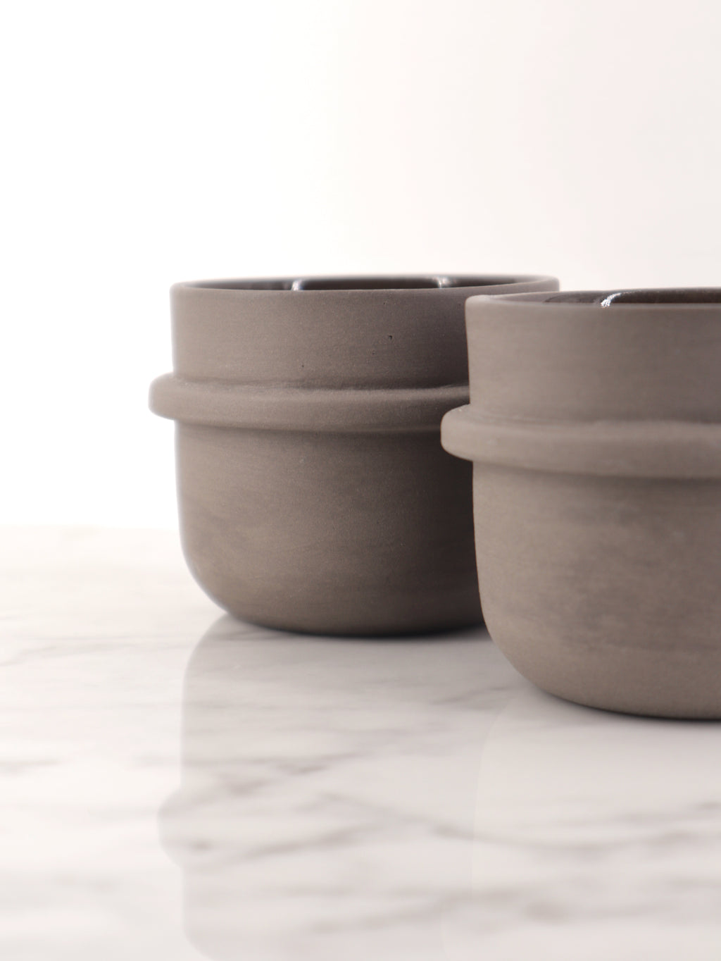 Cup FI/KA Low Grey-brown