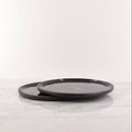 Plate L/NUM Black Small